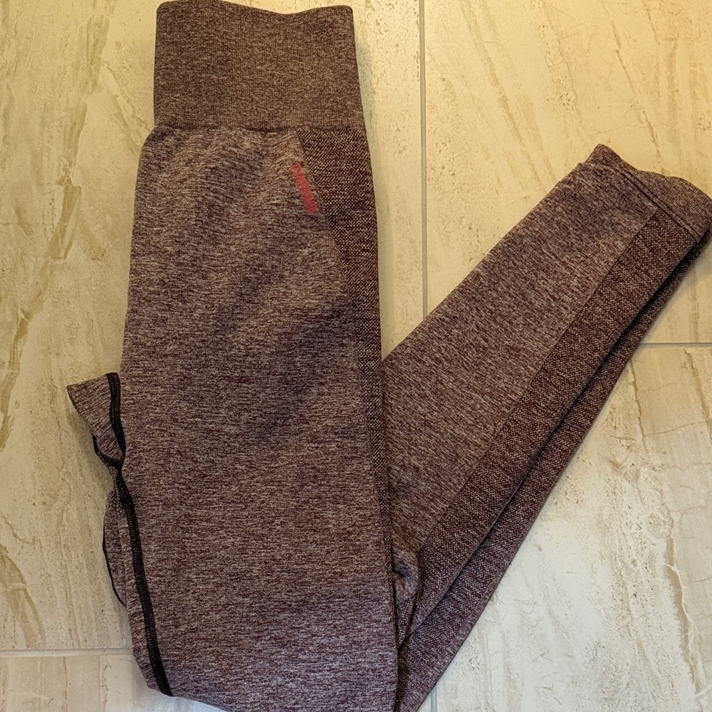Gymshark Heathered purple Leggings